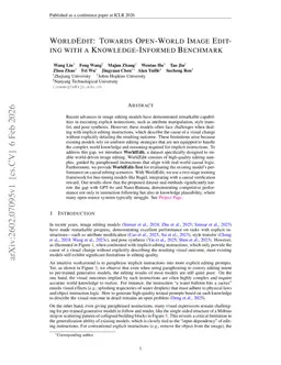 WorldEdit: Towards Open-World Image Editing with a Knowledge-Informed Benchmark