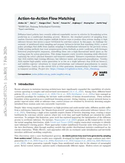 Action-to-Action Flow Matching