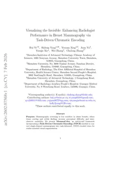 Visualizing the Invisible: Enhancing Radiologist Performance in Breast Mammography via Task-Driven Chromatic Encoding