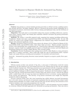 On Sequence-to-Sequence Models for Automated Log Parsing