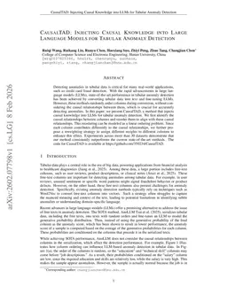 CausalTAD: Injecting Causal Knowledge into Large Language Models for Tabular Anomaly Detection