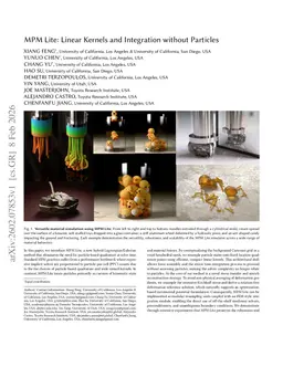 MPM Lite: Linear Kernels and Integration without Particles