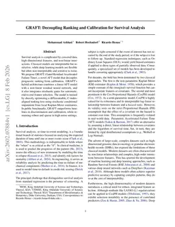 GRAFT: Decoupling Ranking and Calibration for Survival Analysis