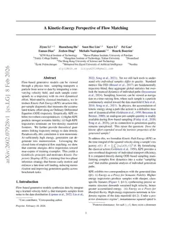 A Kinetic-Energy Perspective of Flow Matching