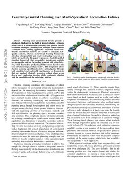 Feasibility-Guided Planning over Multi-Specialized Locomotion Policies