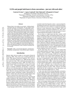 LLMs and people both learn to form conventions -- just not with each other