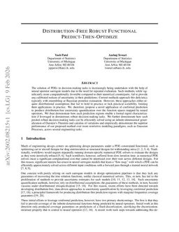 Distribution-Free Robust Predict-Then-Optimize in Function Spaces