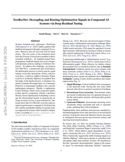 TextResNet: Decoupling and Routing Optimization Signals in Compound AI Systems via Deep Residual Tuning