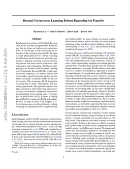 Beyond Correctness: Learning Robust Reasoning via Transfer