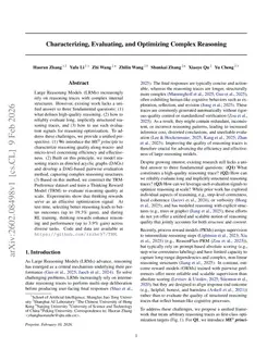 Characterizing, Evaluating, and Optimizing Complex Reasoning