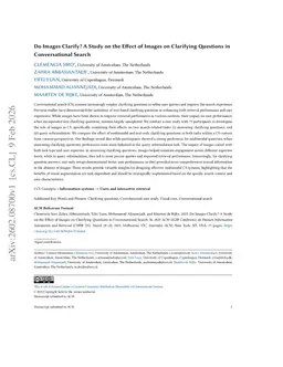 Do Images Clarify? A Study on the Effect of Images on Clarifying Questions in Conversational Search