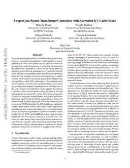 CryptoGen: Secure Transformer Generation with Encrypted KV-Cache Reuse