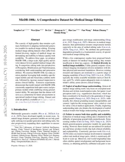MieDB-100k: A Comprehensive Dataset for Medical Image Editing