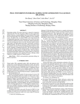 PSGS: Text-driven Panorama Sliding Scene Generation via Gaussian Splatting