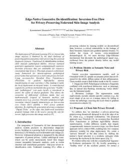 Edge-Native Generative De-identification: Inversion-Free Flow for Privacy-Preserving Federated Skin Image Analysis