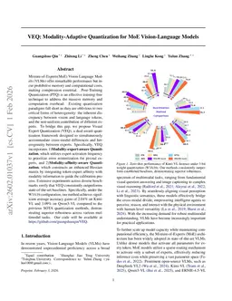 VEQ: Modality-Adaptive Quantization for MoE Vision-Language Models