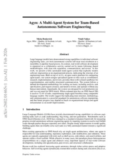 Agyn: A Multi-Agent System for Team-Based Autonomous Software Engineering
