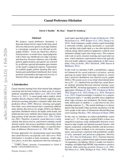 Causal Preference Elicitation