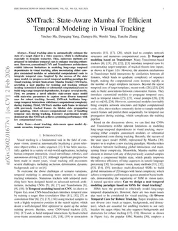 SMTrack: State-Aware Mamba for Efficient Temporal Modeling in Visual Tracking