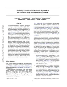 Revisiting Generalization Measures Beyond IID: An Empirical Study under Distributional Shift