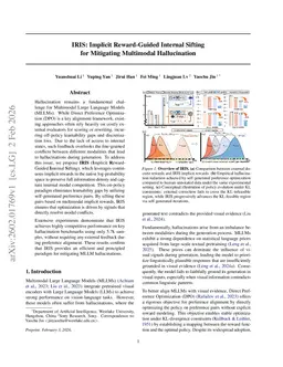 IRIS: Implicit Reward-Guided Internal Sifting for Mitigating Multimodal Hallucination