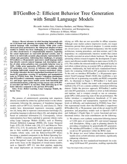 BTGenBot-2: Efficient Behavior Tree Generation with Small Language Models