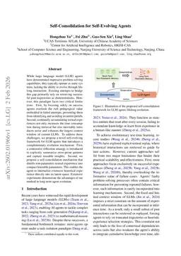 Self-Consolidation for Self-Evolving Agents