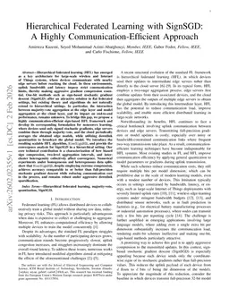 Hierarchical Federated Learning with SignSGD: A Highly Communication-Efficient Approach