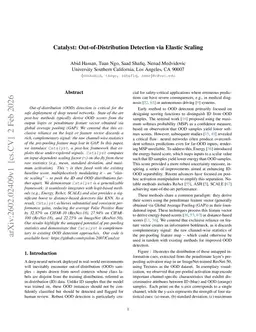 Catalyst: Out-of-Distribution Detection via Elastic Scaling