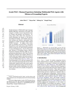 Avenir-Web: Human-Experience-Imitating Multimodal Web Agents with Mixture of Grounding Experts