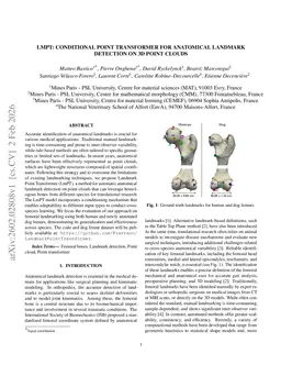 LmPT: Conditional Point Transformer for Anatomical Landmark Detection on 3D Point Clouds