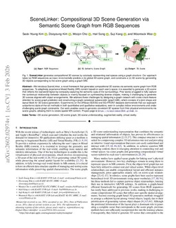 SceneLinker: Compositional 3D Scene Generation via Semantic Scene Graph from RGB Sequences