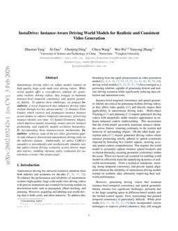 InstaDrive: Instance-Aware Driving World Models for Realistic and Consistent Video Generation