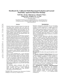 MeetBench-XL: Calibrated Multi-Dimensional Evaluation and Learned Dual-Policy Agents for Real-Time Meetings