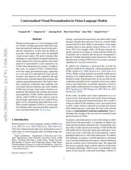 Contextualized Visual Personalization in Vision-Language Models