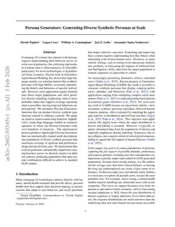 Persona Generators: Generating Diverse Synthetic Personas at Scale