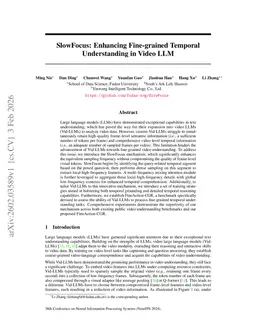 SlowFocus: Enhancing Fine-grained Temporal Understanding in Video LLM
