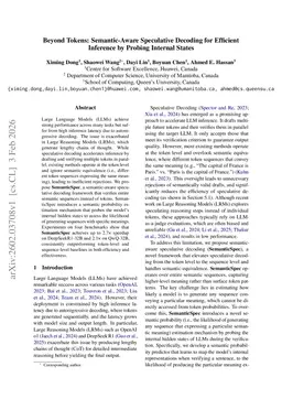 Beyond Tokens: Semantic-Aware Speculative Decoding for Efficient Inference by Probing Internal States