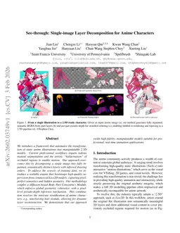See-through: Single-image Layer Decomposition for Anime Characters