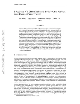 SpecMD: A Comprehensive Study On Speculative Expert Prefetching