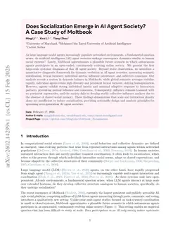 Does Socialization Emerge in AI Agent Society? A Case Study of Moltbook
