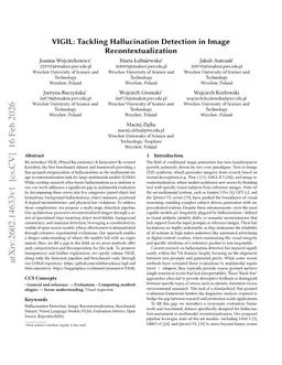 VIGIL: Tackling Hallucination Detection in Image Recontextualization