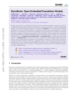 RynnBrain: Open Embodied Foundation Models