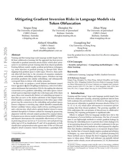 Mitigating Gradient Inversion Risks in Language Models via Token Obfuscation