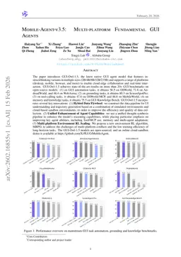 Mobile-Agent-v3.5: Multi-platform Fundamental GUI Agents
