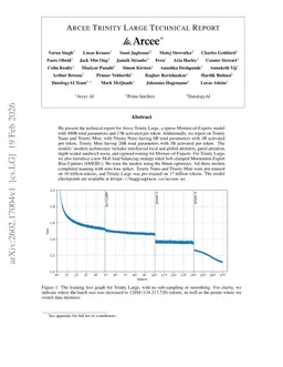 Arcee Trinity Large Technical Report