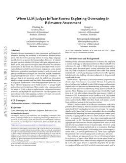 When LLM Judges Inflate Scores: Exploring Overrating in Relevance Assessment