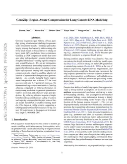 GeneZip: Region-Aware Compression for Long Context DNA Modeling