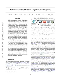 Audio-Visual Continual Test-Time Adaptation without Forgetting