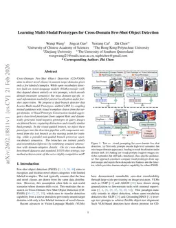 Learning Multi-Modal Prototypes for Cross-Domain Few-Shot Object Detection